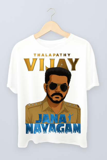 Jana Nayagan Theme T-Shirt