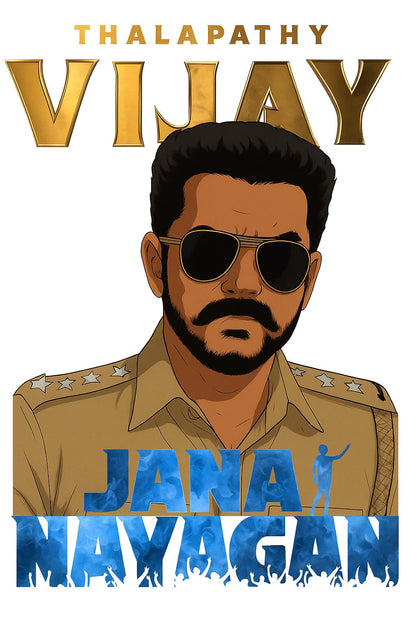 Jana Nayagan Theme T-Shirt