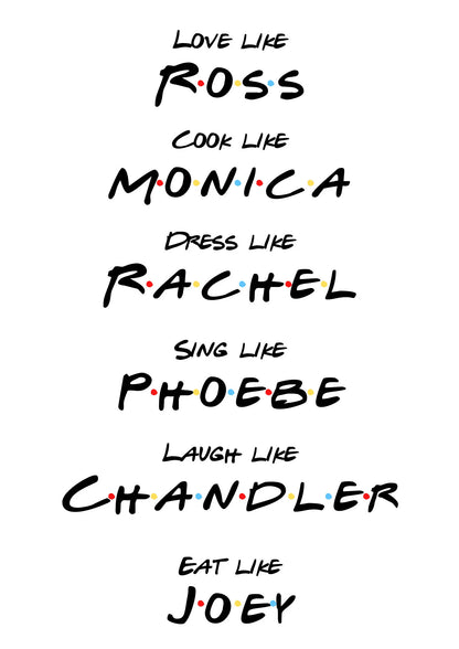 FRIENDS Theme T-Shirt